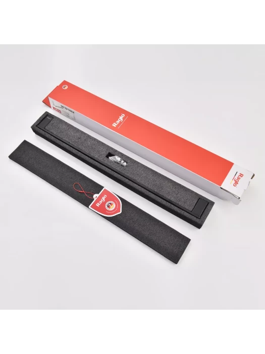 Полотенцедержатель Raglo R301.01.06, настенный, латунь, матовый черный