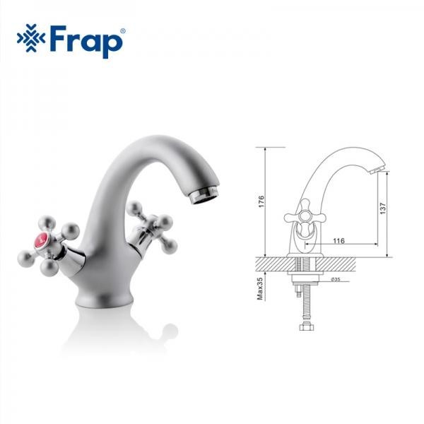 Смеситель для раковины Frap F1019-1
