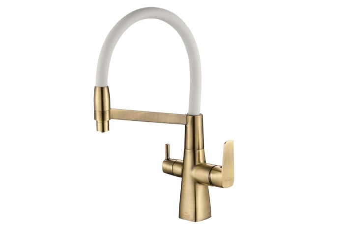Смеситель для кухни ZORG Steel Hammer (SH 818-8 BRONZE)