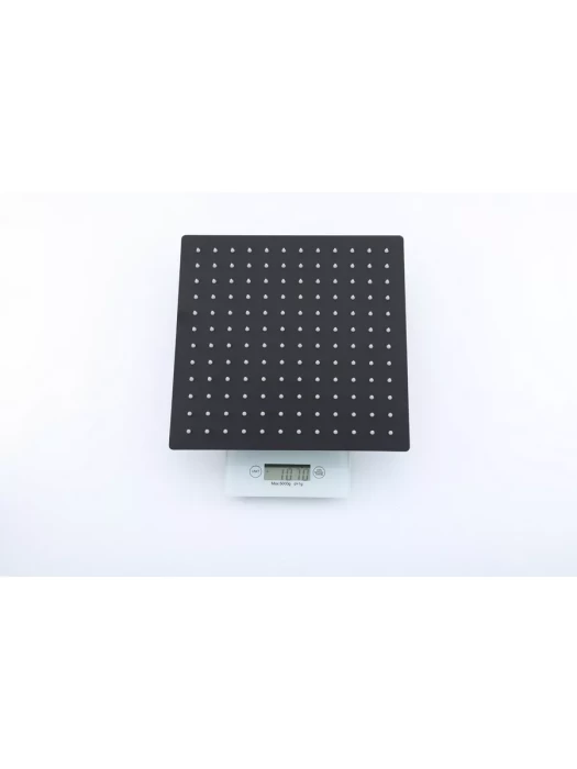 Душевая стойка со смесителем Frap F24802-16 с тропическим душем, черный