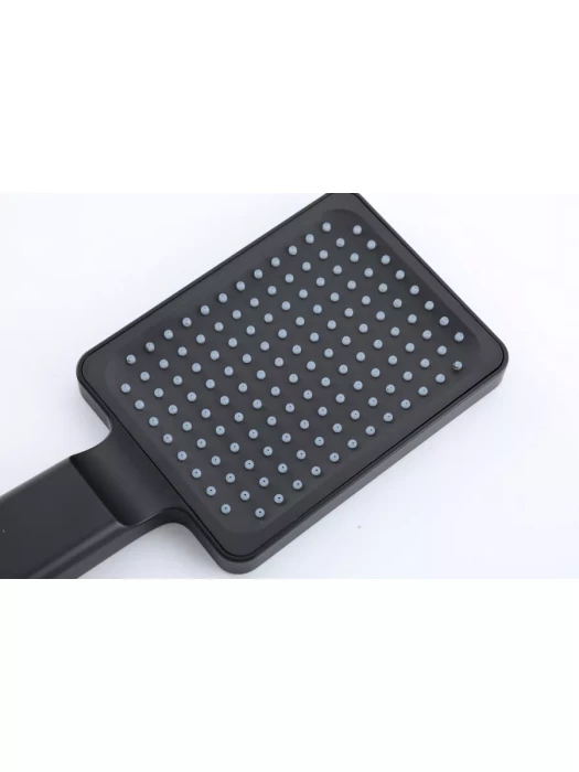 Душевая стойка со смесителем Frap F24802-16 с тропическим душем, черный