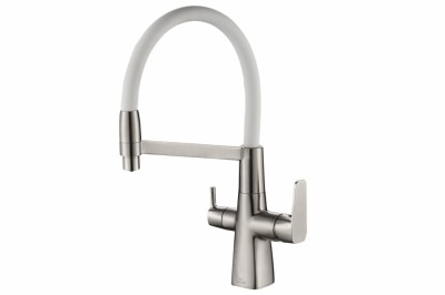 Смеситель для кухни ZORG Steel Hammer (SH 818-8 SATIN)