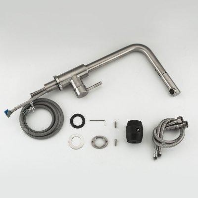 Смеситель с выдвижной лейкой для кухни Frap F60899