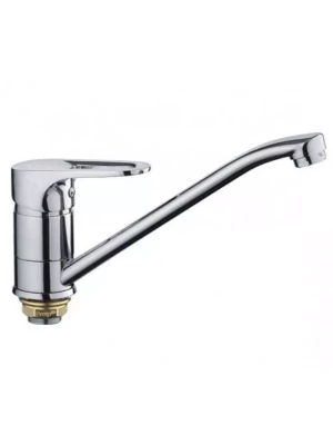 Смеситель для кухни Frap F49702-B, поворотный излив, хром, 1/2", для мойки