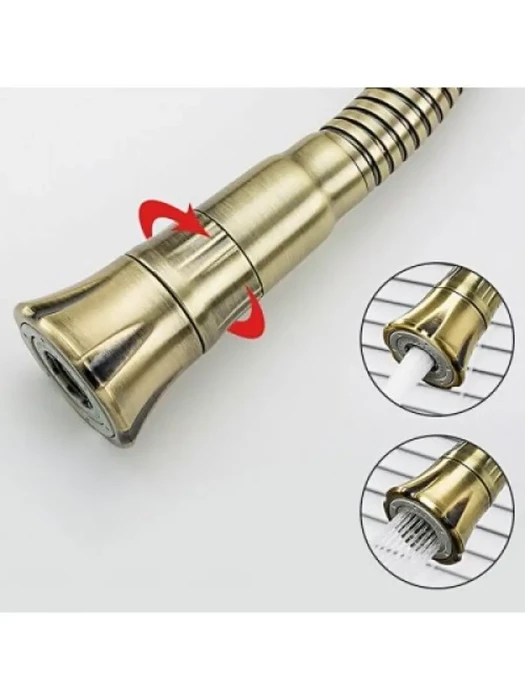 Смеситель для кухни Gappo G4089-4 двухвентильный, латунь, бронза
