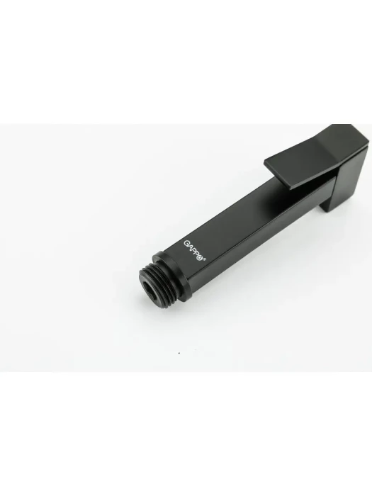 Гигиенический душ встраиваемый Gappo G17 G7217-6, латунь, в черном цвете