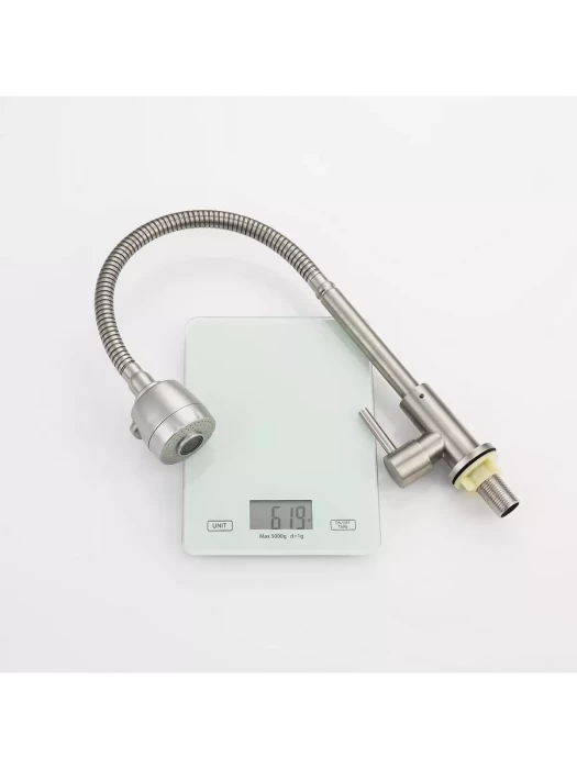 Смеситель для кухни Splenka S249.482.05, нержавеющая сталь, сатин