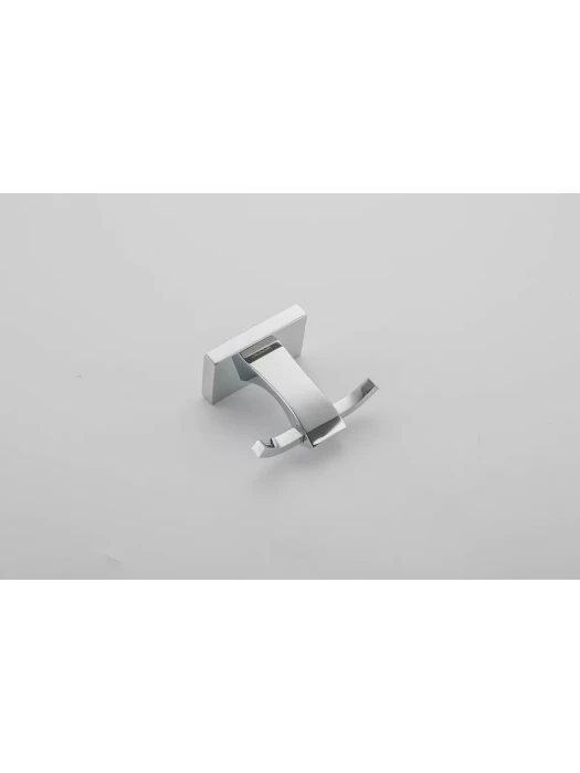 Крючок Gappo G0705-20 для ванной, двойной, латунь, хромированный