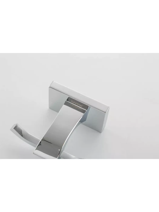 Крючок Gappo G0705-20 для ванной, двойной, латунь, хромированный