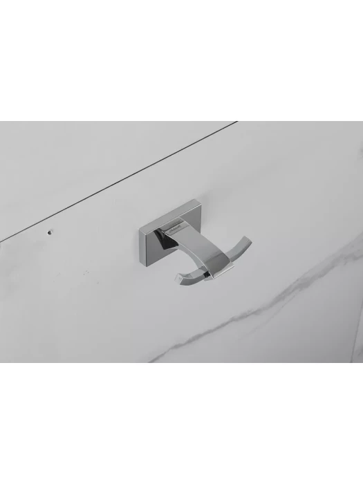Крючок Gappo G0705-20 для ванной, двойной, латунь, хромированный