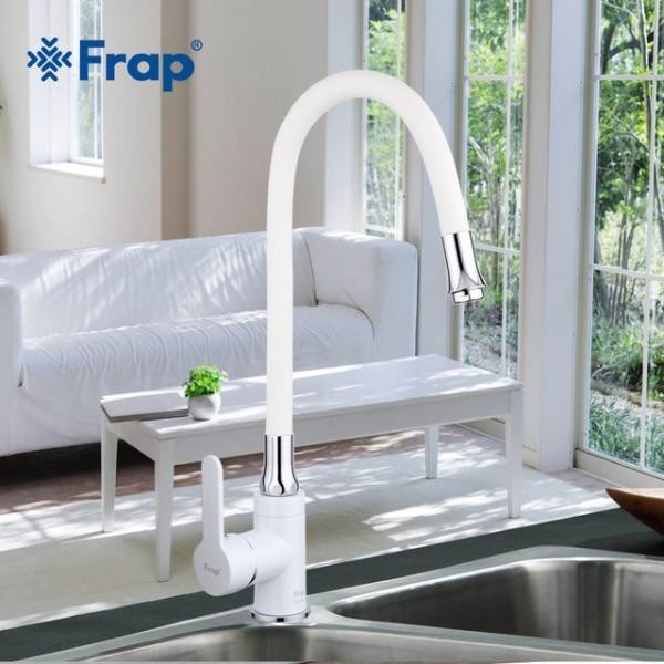 Смеситель для кухни с гибким изливом Frap F4041