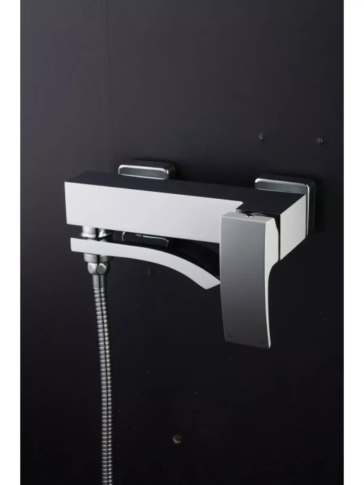 Смеситель для ванны с коротким изливом Gappo Jacob G3207-8, латунь, в белом цвете