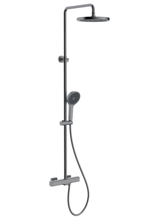 Душевая система Gappo G2495-79 настенная, латунь, оружейная сталь