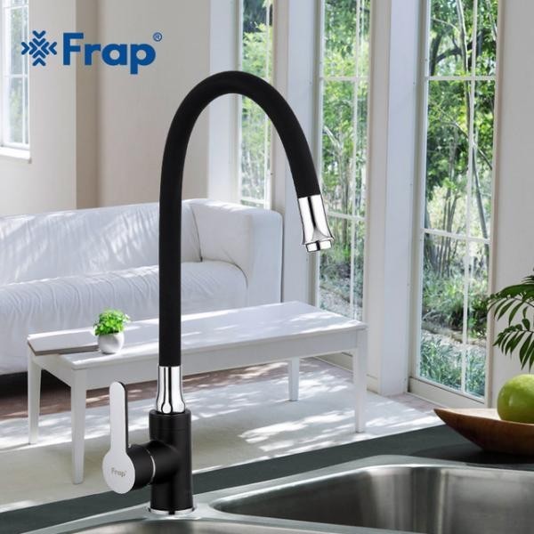 Смеситель для кухни с гибким изливом Frap F4042