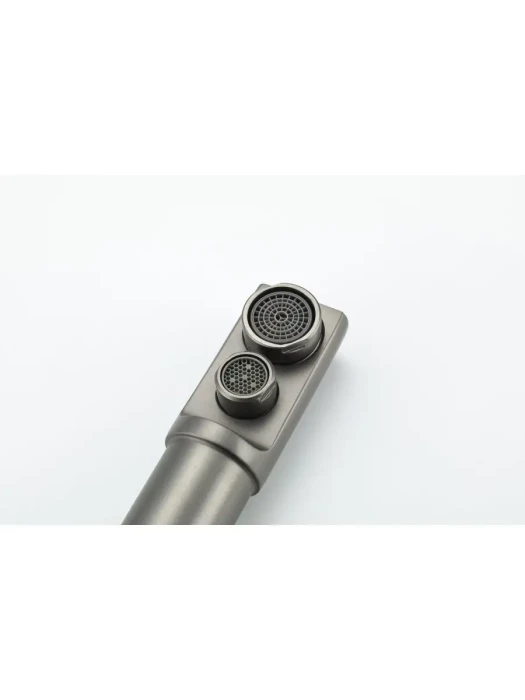 Смеситель для кухни Frap F4352-9, под фильтр, цвет оружейная сталь