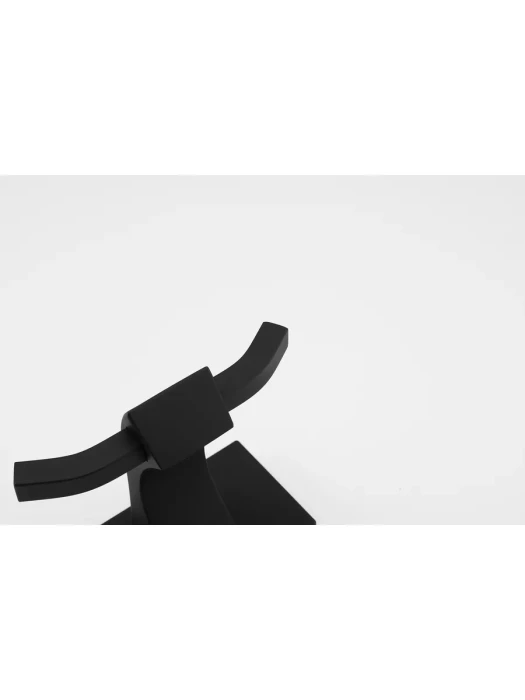 Крючок Gappo G0705-26 для ванной, двойной, латунь, черный матовый