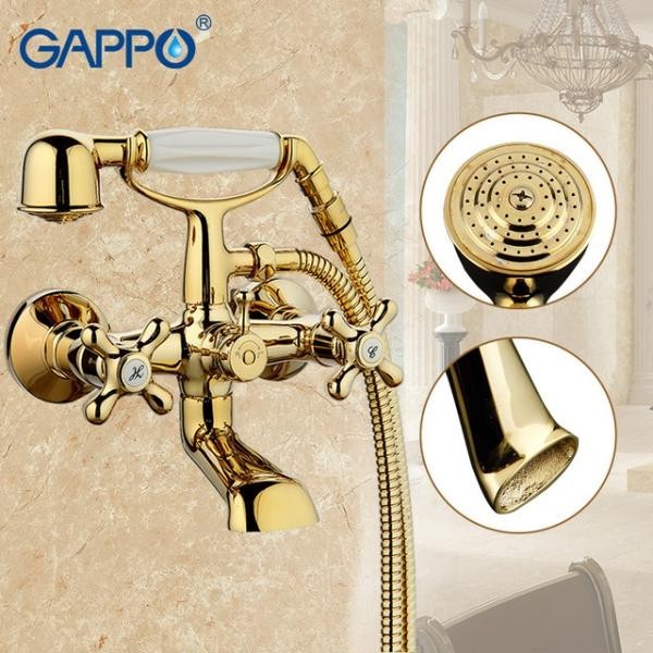 Смеситель для ванны Gappo G3263-6