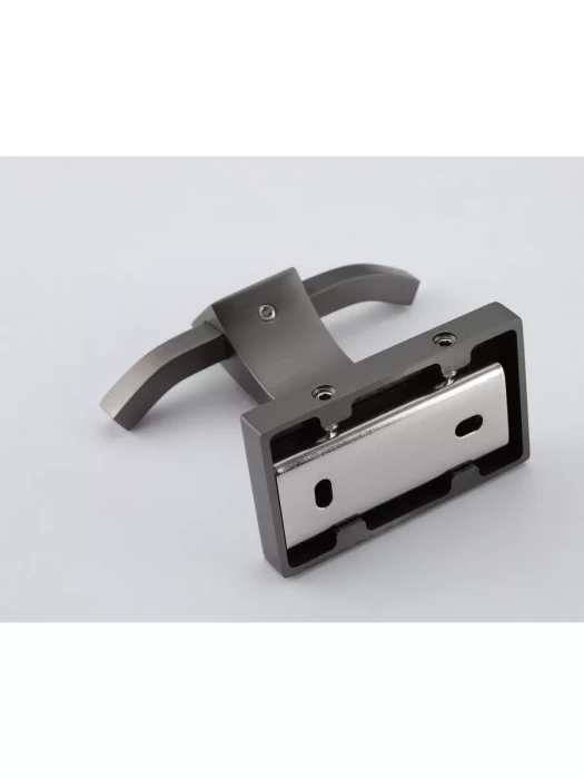 Крючок Gappo G0705-29 для ванной, двойной, латунь, оружейная сталь