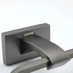 Крючок Gappo G0705-29 для ванной, двойной, латунь, оружейная сталь