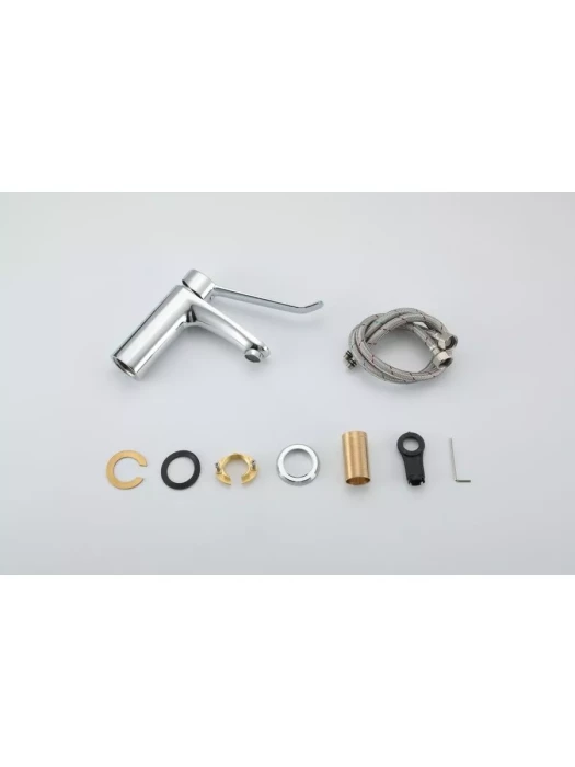 Смеситель для раковины локтевой Gappo G1021 хром