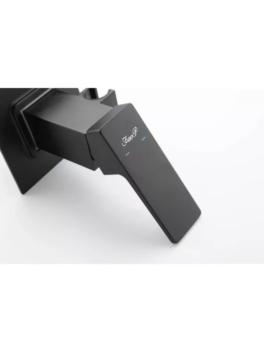 Смеситель гигиенический для биде FAOP A7209-6, латунь, черный