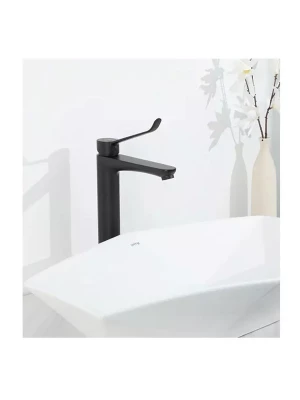 Смеситель Gappo G1021-26, для раковины, аэратор, латунь, чёрный