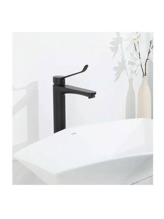 Смеситель Gappo G1021-26, для раковины, аэратор, латунь, чёрный