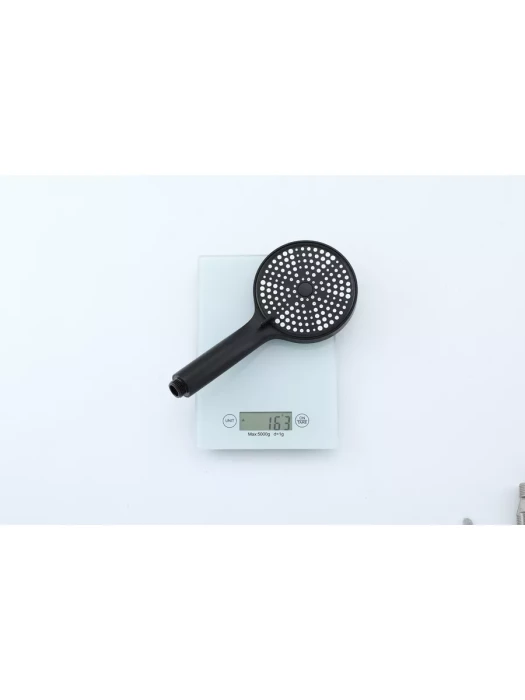 Душевая стойка Frap F24806-6, нержавеющая сталь, PVD покрытие, черная