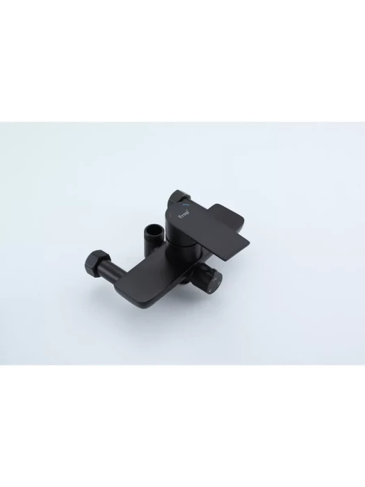 Душевая стойка Frap F24806-6, нержавеющая сталь, PVD покрытие, черная