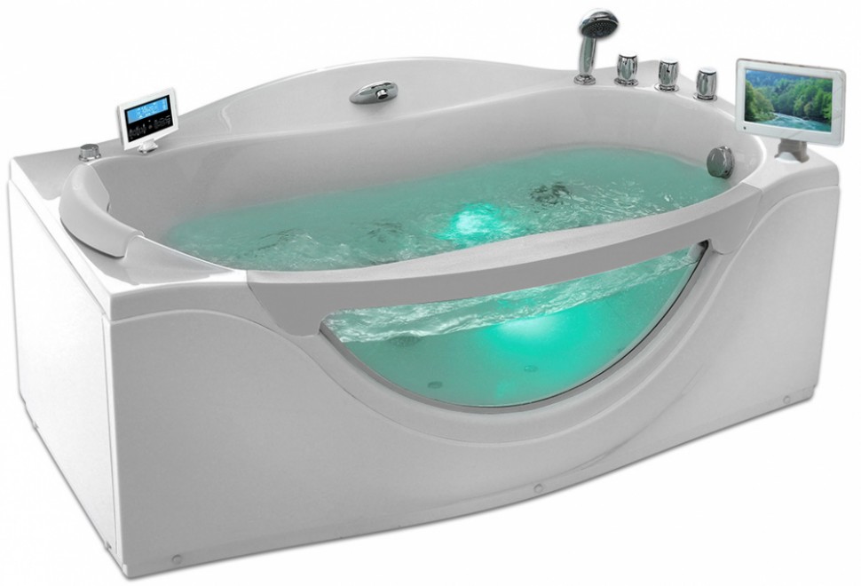 Акриловая ванна Gemy (G9072 O R)