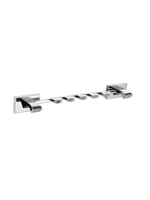 Вешалка Gappo G0716-50 с пятью крючками, настенный, хром, серый