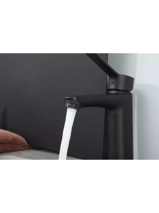 Смеситель для раковины Gappo G1021-6 чёрный