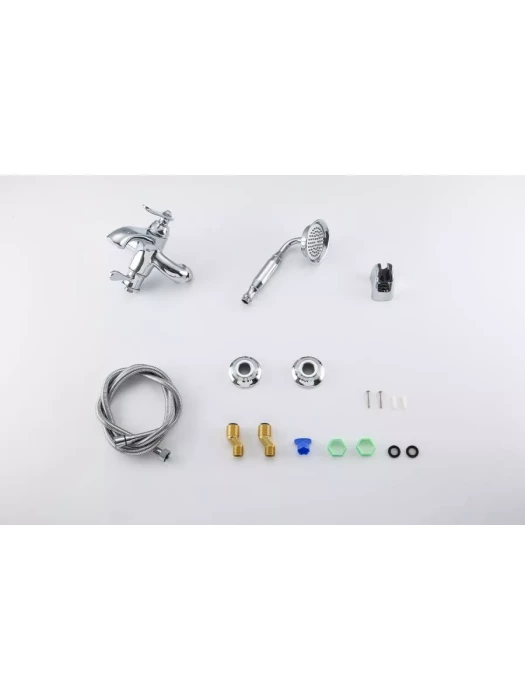 Смеситель для ванны Gappo G3269 с лейкой, латунь, PVD-покрытие, хром