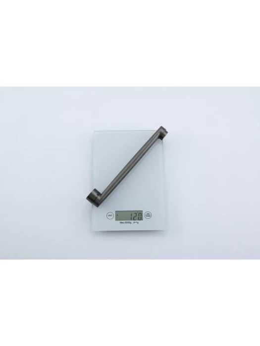 Душевая стойка со смесителем Frap F24806-9 с тропическим душем, цвет оружейная сталь