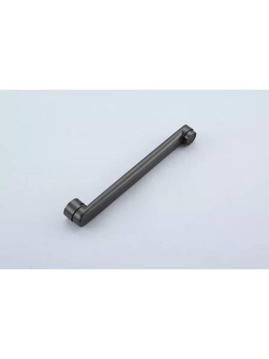 Душевая стойка со смесителем Frap F24806-9 с тропическим душем, цвет оружейная сталь