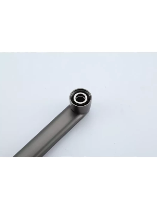 Душевая стойка со смесителем Frap F24806-9 с тропическим душем, цвет оружейная сталь