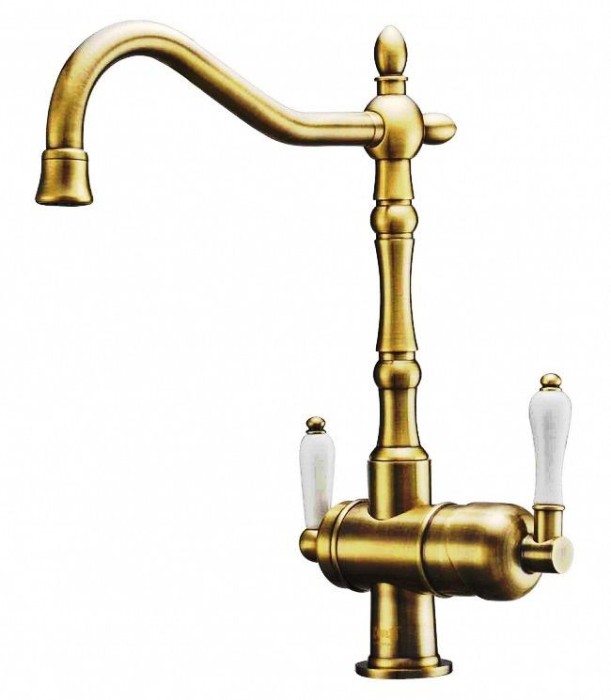 Смеситель для кухонной мойки ZORG Sanitary  (ZR 326 YF BR LIGHT)