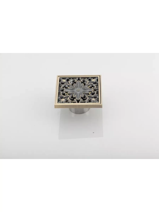 Трап для душа Gappo G81003-4, прямоугольный, встраиваемый, латунь, бронза