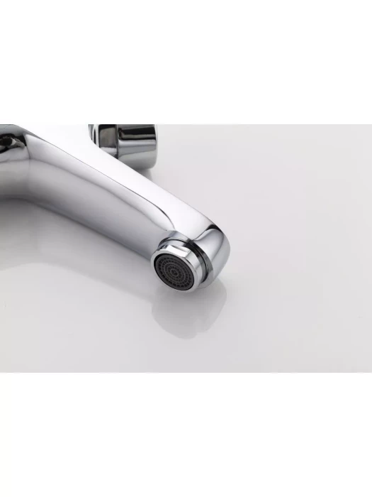 Смеситель Frap F520, для раковины, моно, латунь, хромированный, аэратор