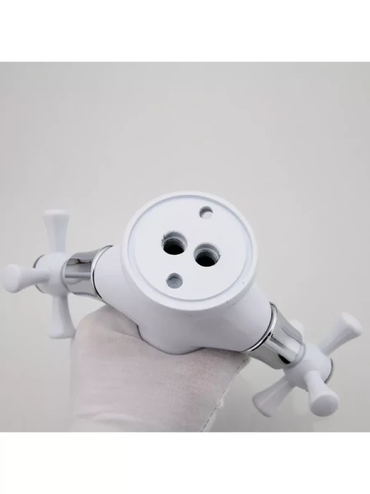 Смеситель Frud R10332, для раковины, двухрычажный, керамический картридж