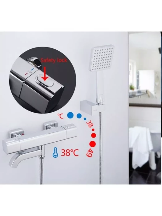Смеситель для ванны Gappo G3291 хром