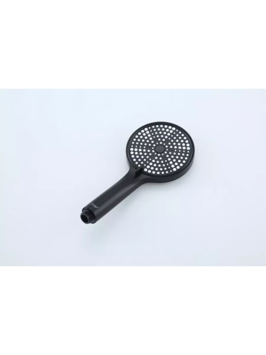 Душевая стойка со смесителем Frap F24807-6 с тропическим душем, черный