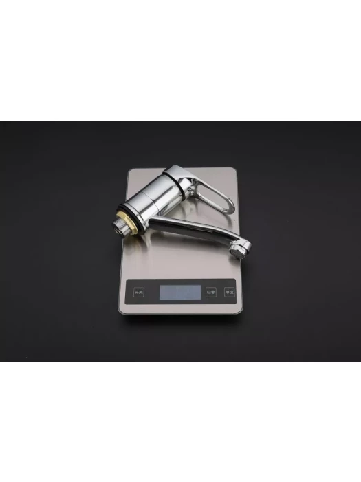Смеситель Frud  R45104, для кухни, поворотный, аэратор, современный, хром