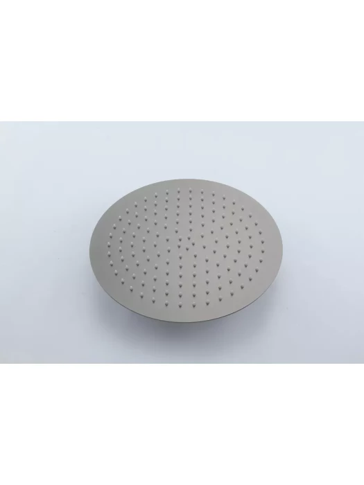 Душевая стойка со смесителем Frap F24807-9 с тропическим душем, цвет оружейная сталь