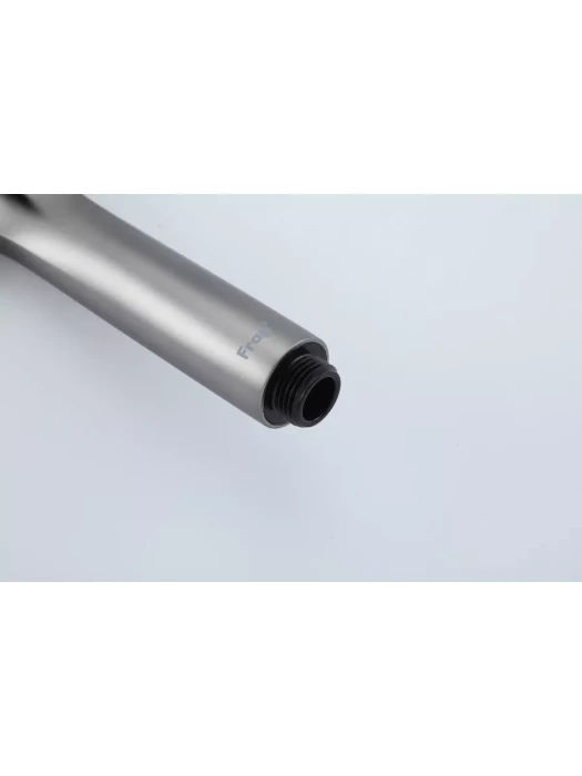 Душевая стойка со смесителем Frap F24807-9 с тропическим душем, цвет оружейная сталь