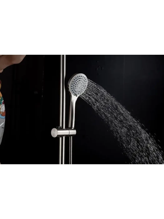 Душевая система с тропическим душем Gappo G2499-30,  цвет хром