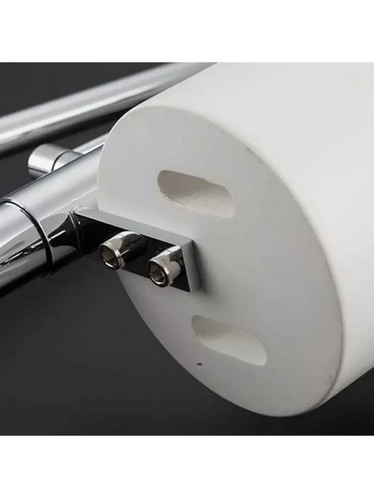 Стойка Gappo G902-1, многофункциональная, искусственный камень, нержавеющая сталь, белый, хромированный