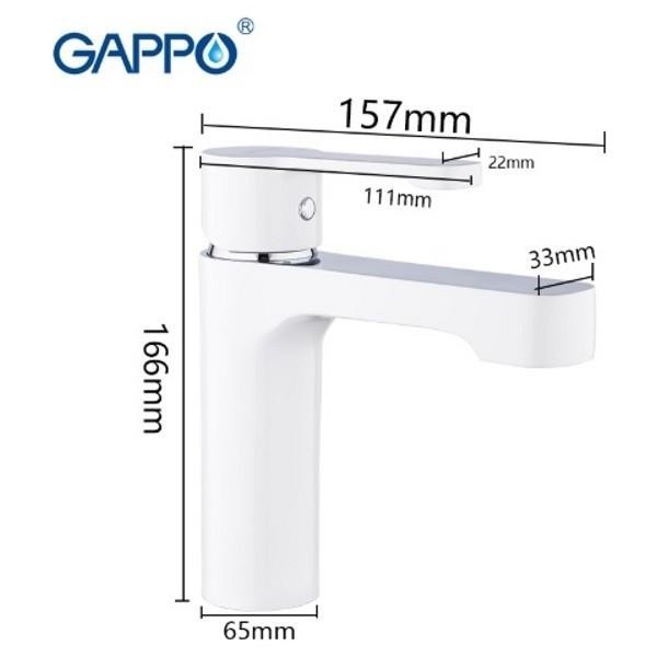 Смеситель для раковины Gappo G1002-8