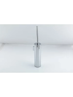 Ершик для унитаза Gappo G903 с крышкой, напольный, настенный, металл, хром