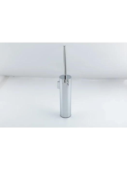 Ершик для унитаза Gappo G903 с крышкой, напольный, настенный, металл, хром